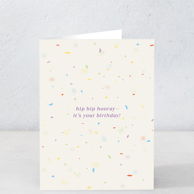 Hip Hip Hooray - It's Your Birthday