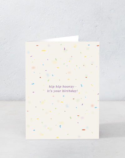 Hip Hip Hooray - It's Your Birthday