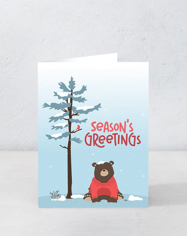 Season's Greetings Bear