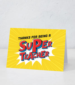 Thank You Super Teacher