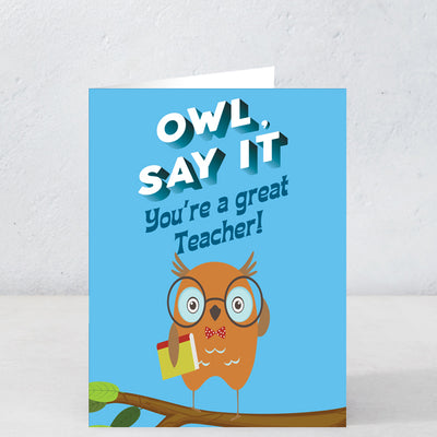 You're a Great Teacher