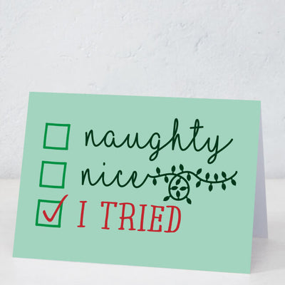 Dear Santa, I Tried...