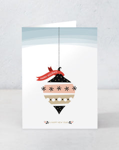 Happy Holidays and a Happy New Year Ornament