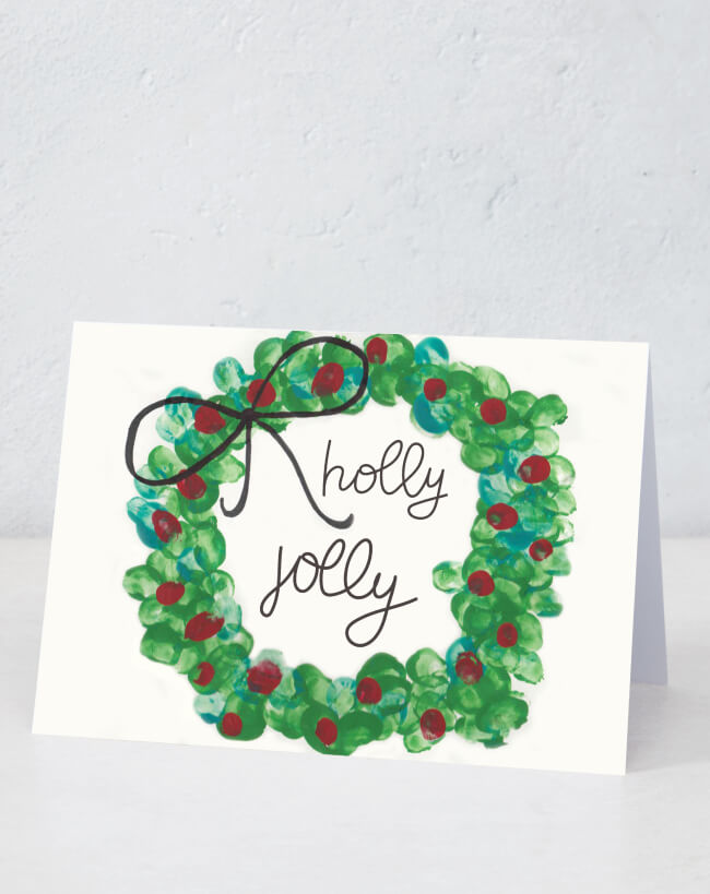 Holly Jolly Christmas (Designed by patient artists Max and brother Levi)