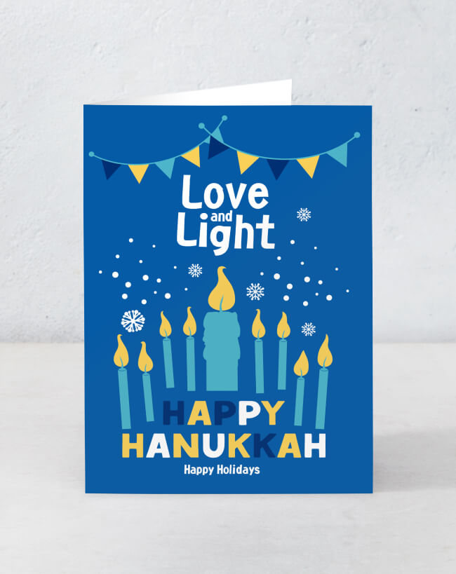 Happy Hanukkah - Love and Light