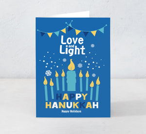 Happy Hanukkah - Love and Light