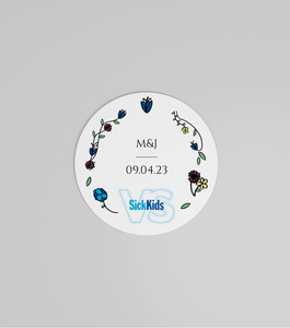 Floral Labels by SickKids Patient Brier