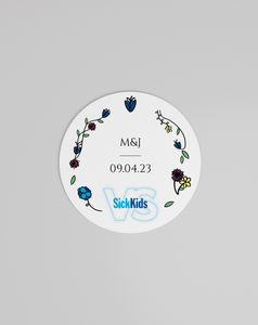 Floral Labels by SickKids Patient Brier