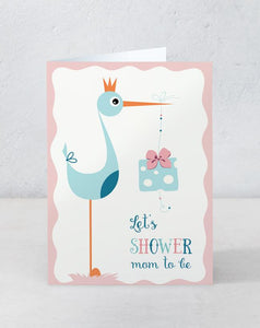 Baby Shower - Stork