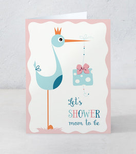 Baby Shower - Stork