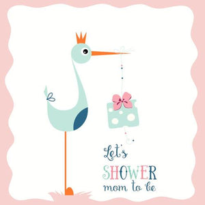 Baby Shower - Stork