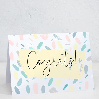 Congrats - Pastel