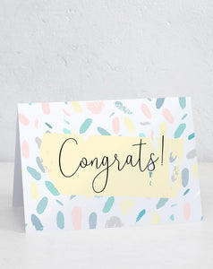 Congrats - Pastel