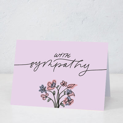 With Sympathy - Floral