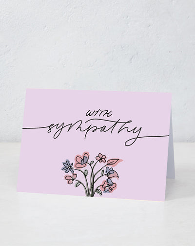 With Sympathy - Floral