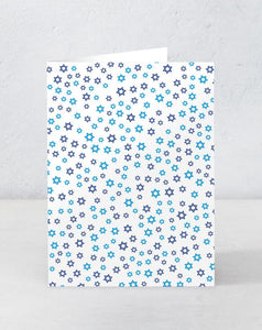 Boxed Assortment of 15 cards: Hanukkah Stars