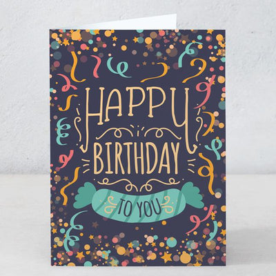 Happy Birthday Ribbons