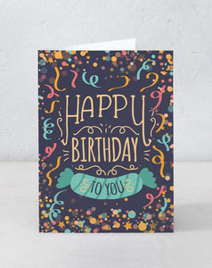 Happy Birthday Ribbons