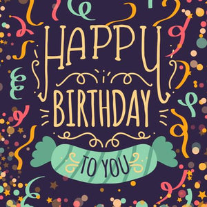 Happy Birthday Ribbons