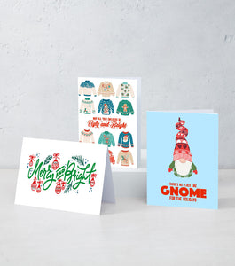 Boxed Assortment of 15 Cards: Happy Holidays