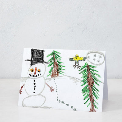 Winter Snowman (By Patient Artist Owen)