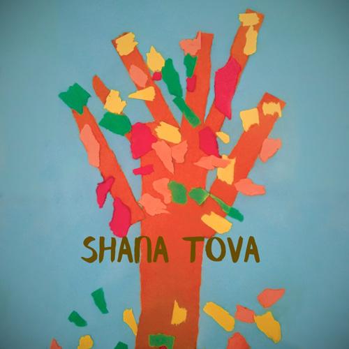 Red Tree - Shana Tova (By Patient Artist Owen)