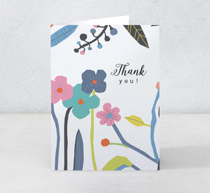 Boxed Assortment of 15 cards: Thank You Garden