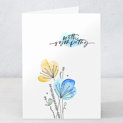 With Sympathy - Flowers