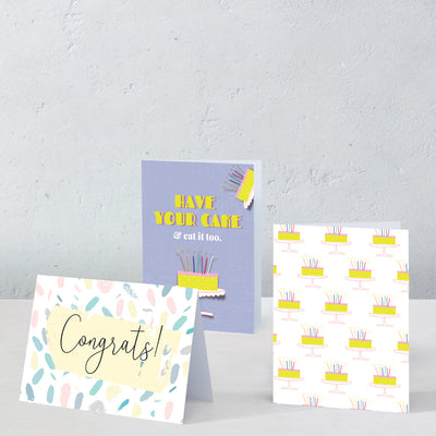 Boxed Assortment of 15 Cards: Happy Birthday Set